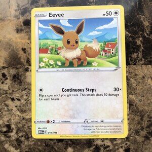 2024 McDonald’s Happy Meal Dragon Discovery Eevee 013/015 Pokémon Card